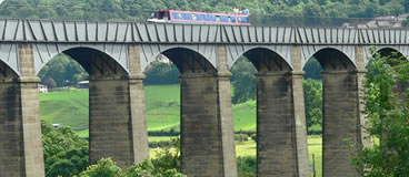 The Pontcysyllte Aqueduct