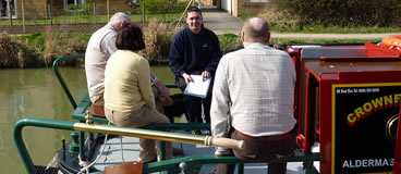 Narrowboat instruction